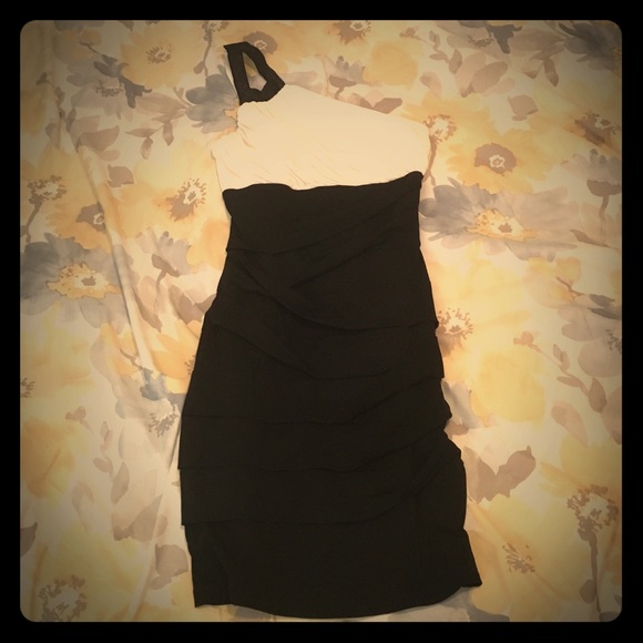 One Shoulder Mini Dress!