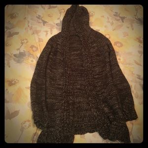 Sparkly Hooded Cardigan!