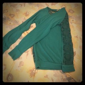 Teal Open Back Top!