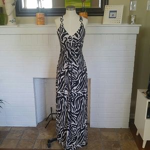 Zebra Maxi Dress