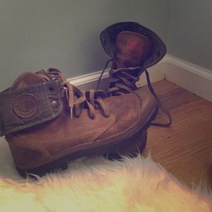 Like New Men's Palladium Brown Boots