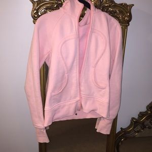 Bubblegum pink Lululemon jacket