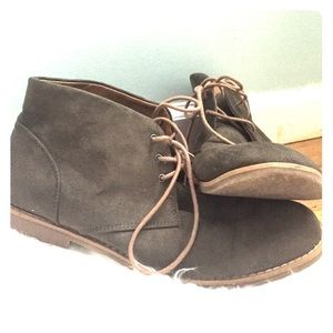 Olive Green Men's Oxfords