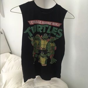 Forever 21 graphic muscle tee