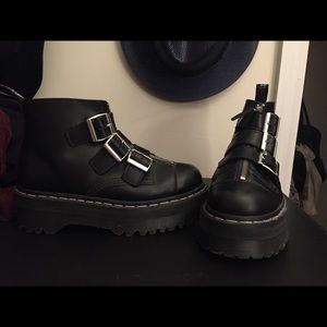 Dr. Martens Agyness Deyn Black Creepers 7 7.5