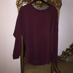 Red Victoria's Secret pullover