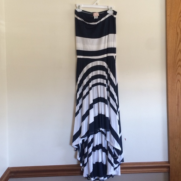 Love...ady Strapless High-Low Dress