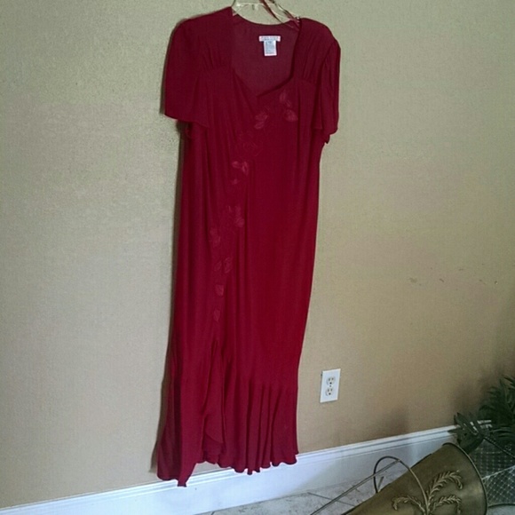 Slightly used women's red dress.