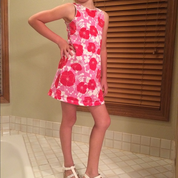 Girls Hype flowered dress
