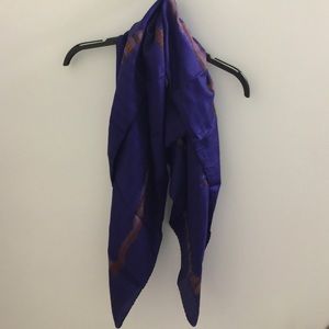 100% silk scarf
