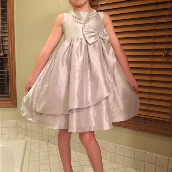 Fancy silver dress