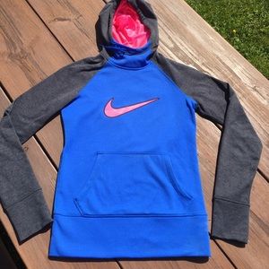 Nike pullover hoodie. Super cute! Sz xs NWOT