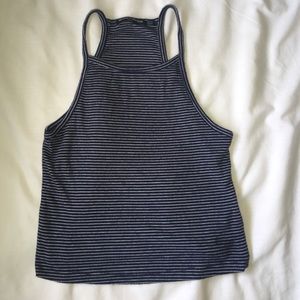 striped brandy halter