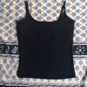 Black Guess Collection athletic tank top