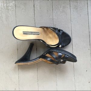 Chinese Laundry mules/heels/sandals