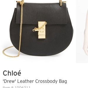 Never used Chloe drew shoulder bag