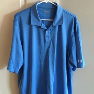 Under Armour Blue Polo