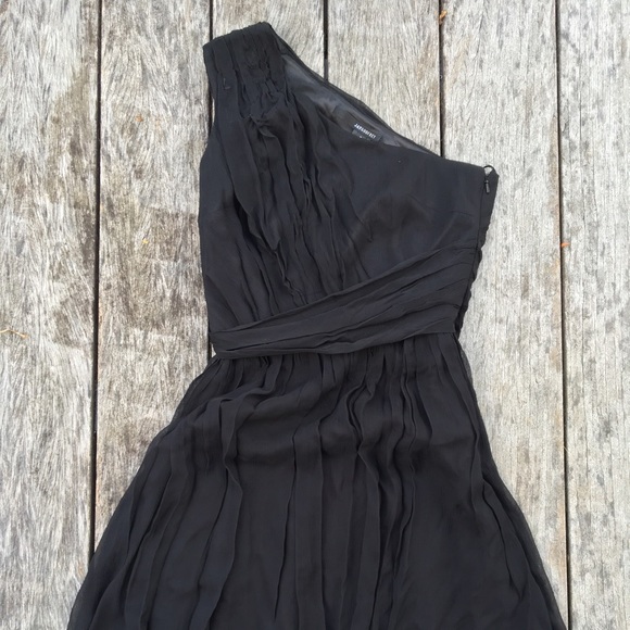 One shoulder cocktail dress