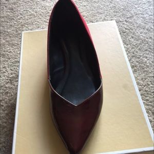ALDO WOMEN FLAT CLASSY SHOES RED