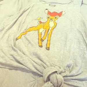 Side tie Bambi shirt