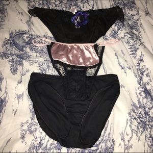 Victoria's Secret 3 black panties