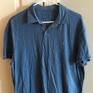 John Varvatos blue polo