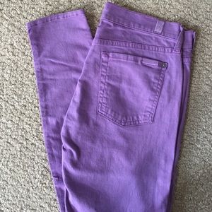 Like New 7 for all mankind "the skinny" Jean s 29