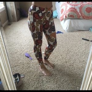 Volcom paisley print leggings