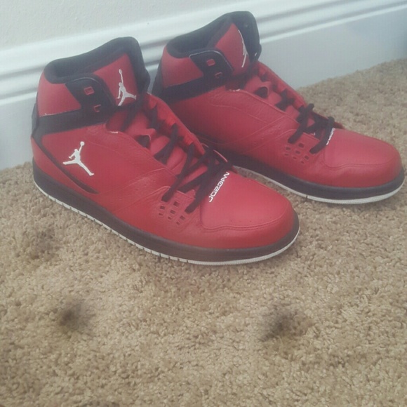 Mens 8.5 red jordans