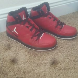 Mens 8.5 red jordans