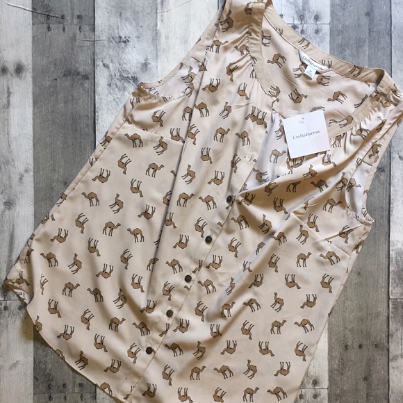 NWT Camel Top