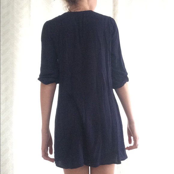 Forever 21 navy sun dress - Picture 2 of 3