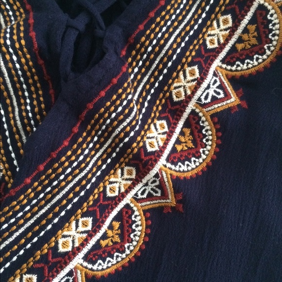 Forever 21 navy sun dress - Picture 3 of 3