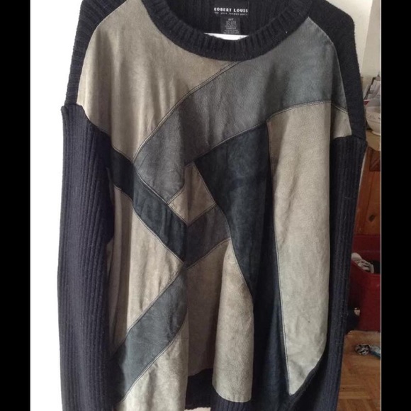 Robert Louis 4x Suede Sweater