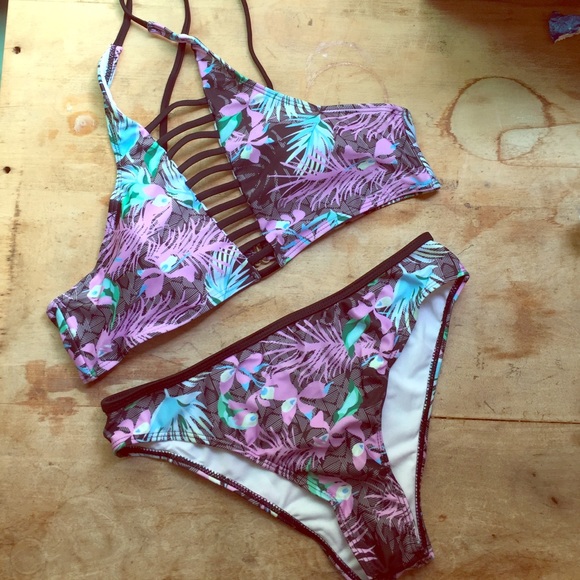 Chic Nico Floral Bathing Suit