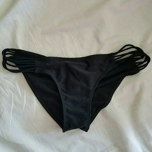 Black bikini bottom