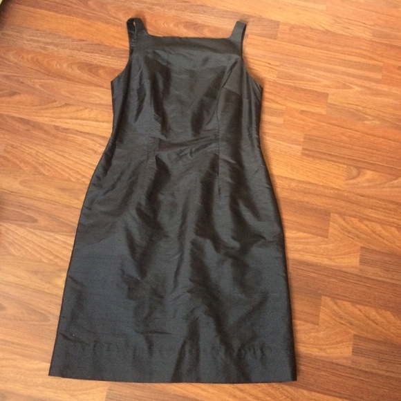 Silk black dress