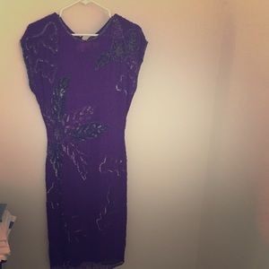 Vintage sequin dress!