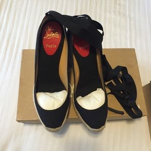 CL Espadrille wedges