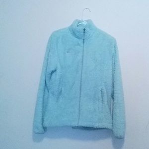 Fuzzy North Face Jacket
