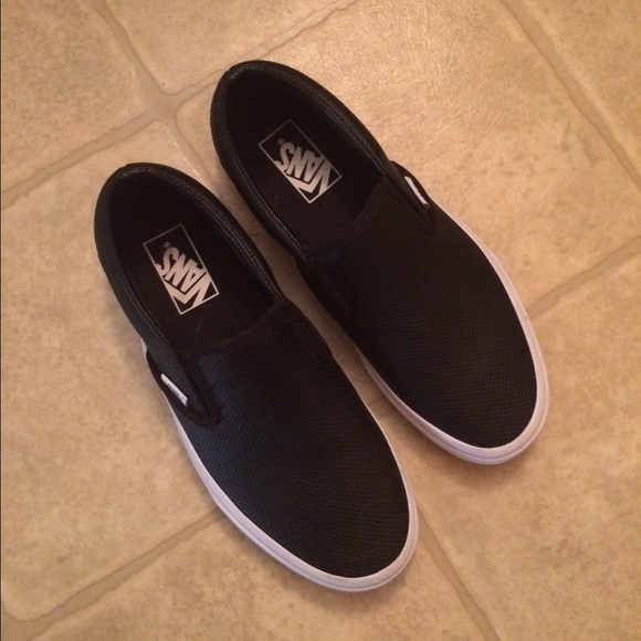 Vans Perforated Leather Slip-On shoe