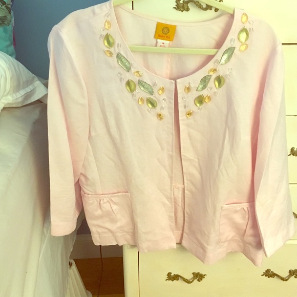 Pink blazer