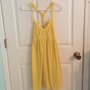 Yellow sun dress
