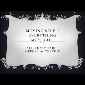 Moving sale!!!