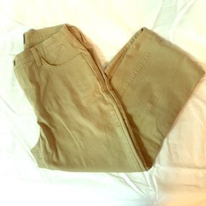 NYDJ Khaki jeans sz 4