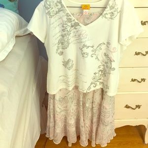 Pink and white Rudy rd set