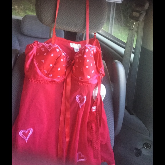 Red Nighty with Undies
