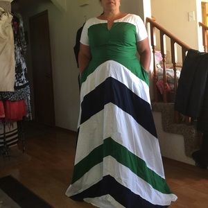 Eshakti size 2x /22w cotton maxi dress