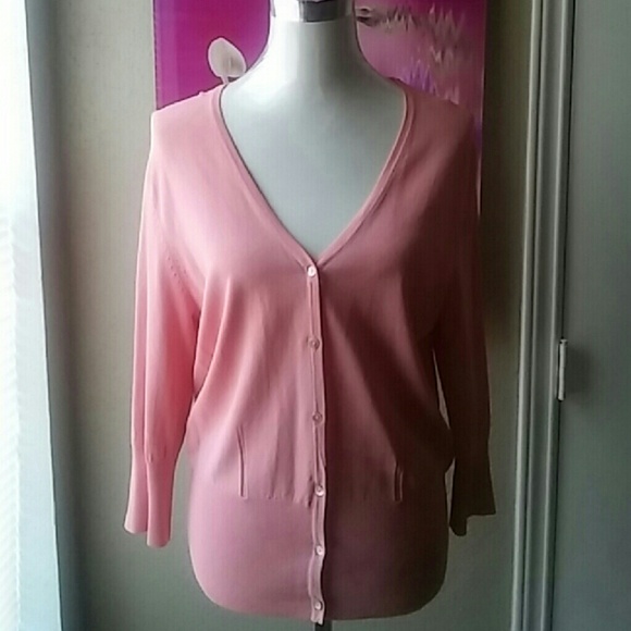 George Soft Mimosa Cardigan Sweater Size 12/14