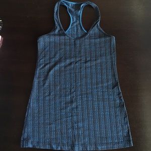 Lululemon Cool Racerback Tank Ziggy Wee Inkwell